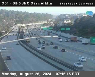 SB 5 at Carmel Mountain Rd.