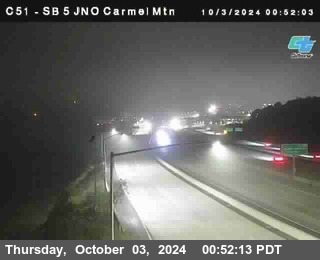 SB 5 at Carmel Mountain Rd.