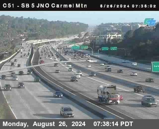 SB 5 at Carmel Mountain Rd.