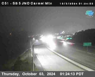 SB 5 at Carmel Mountain Rd.