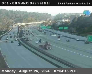 SB 5 at Carmel Mountain Rd.