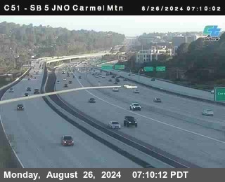 SB 5 at Carmel Mountain Rd.