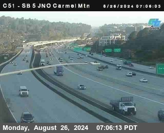 SB 5 at Carmel Mountain Rd.