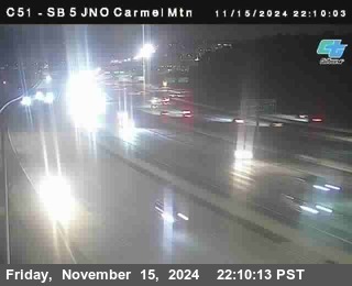 SB 5 at Carmel Mountain Rd.