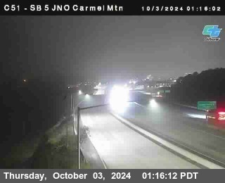 SB 5 at Carmel Mountain Rd.