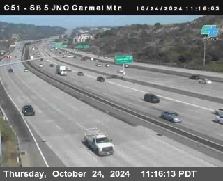 SB 5 at Carmel Mountain Rd.