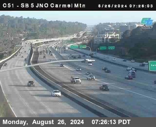 SB 5 at Carmel Mountain Rd.