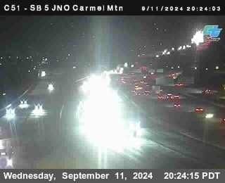 SB 5 at Carmel Mountain Rd.