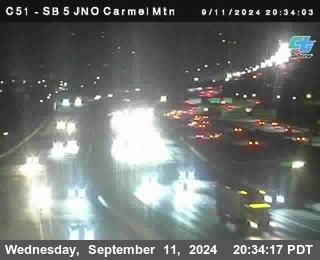 SB 5 at Carmel Mountain Rd.