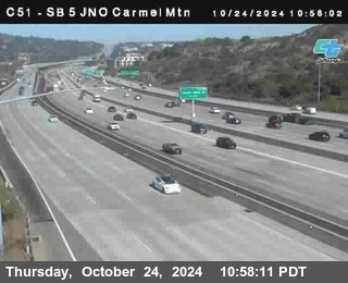 SB 5 at Carmel Mountain Rd.