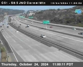 SB 5 at Carmel Mountain Rd.