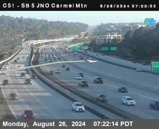 SB 5 at Carmel Mountain Rd.