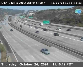 SB 5 at Carmel Mountain Rd.