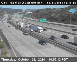 SB 5 at Carmel Mountain Rd.