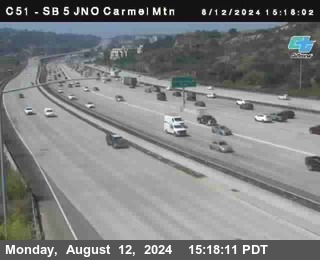 SB 5 at Carmel Mountain Rd.