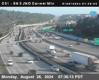 SB 5 at Carmel Mountain Rd.