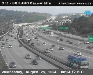 SB 5 at Carmel Mountain Rd.