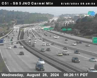 SB 5 at Carmel Mountain Rd.