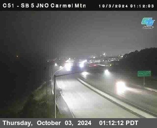 SB 5 at Carmel Mountain Rd.