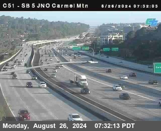 SB 5 at Carmel Mountain Rd.