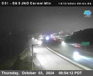 SB 5 at Carmel Mountain Rd.