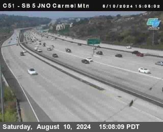 SB 5 at Carmel Mountain Rd.