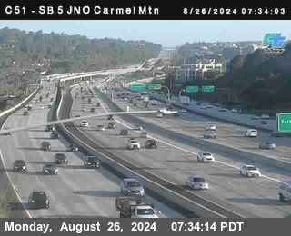 SB 5 at Carmel Mountain Rd.