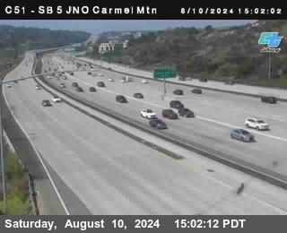 SB 5 at Carmel Mountain Rd.