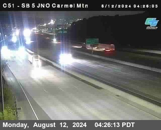 SB 5 at Carmel Mountain Rd.