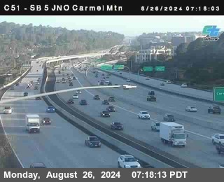 SB 5 at Carmel Mountain Rd.