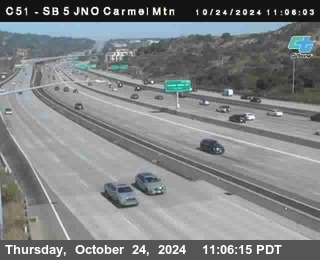 SB 5 at Carmel Mountain Rd.