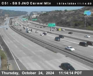 SB 5 at Carmel Mountain Rd.