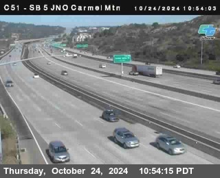 SB 5 at Carmel Mountain Rd.