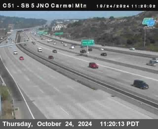 SB 5 at Carmel Mountain Rd.