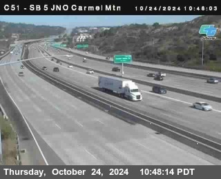 SB 5 at Carmel Mountain Rd.