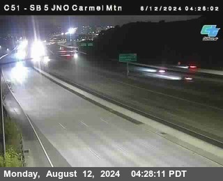 SB 5 at Carmel Mountain Rd.