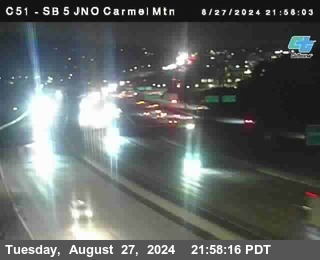 SB 5 at Carmel Mountain Rd.