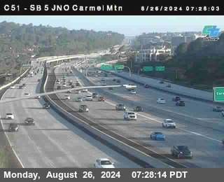 SB 5 at Carmel Mountain Rd.