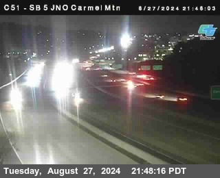 SB 5 at Carmel Mountain Rd.