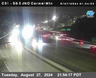 SB 5 at Carmel Mountain Rd.