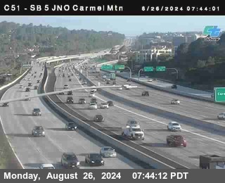 SB 5 at Carmel Mountain Rd.