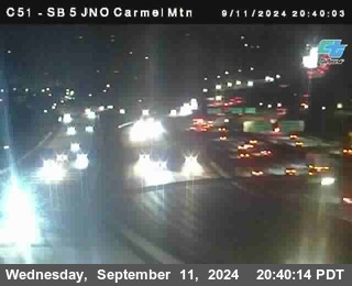 SB 5 at Carmel Mountain Rd.