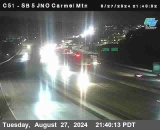 SB 5 at Carmel Mountain Rd.