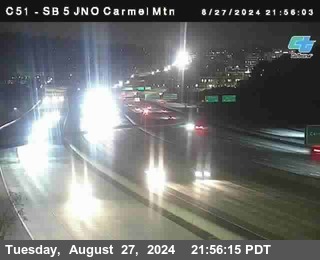 SB 5 at Carmel Mountain Rd.