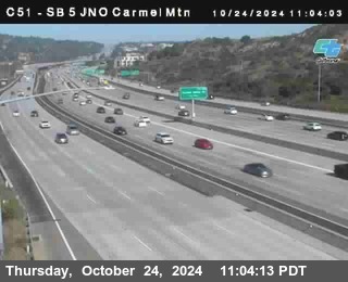 SB 5 at Carmel Mountain Rd.