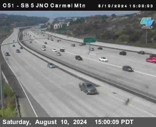 SB 5 at Carmel Mountain Rd.