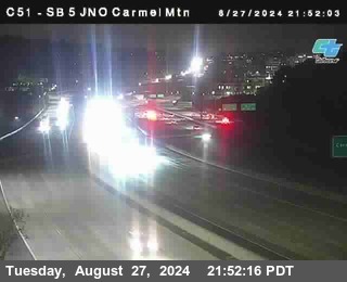 SB 5 at Carmel Mountain Rd.