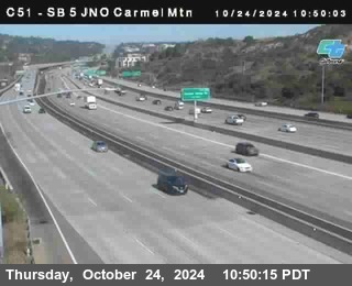 SB 5 at Carmel Mountain Rd.