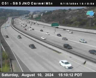 SB 5 at Carmel Mountain Rd.