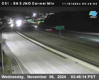 SB 5 at Carmel Mountain Rd.